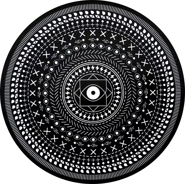 Yoyaku - The Eye Of The Joule Two Sided Slipmat - main