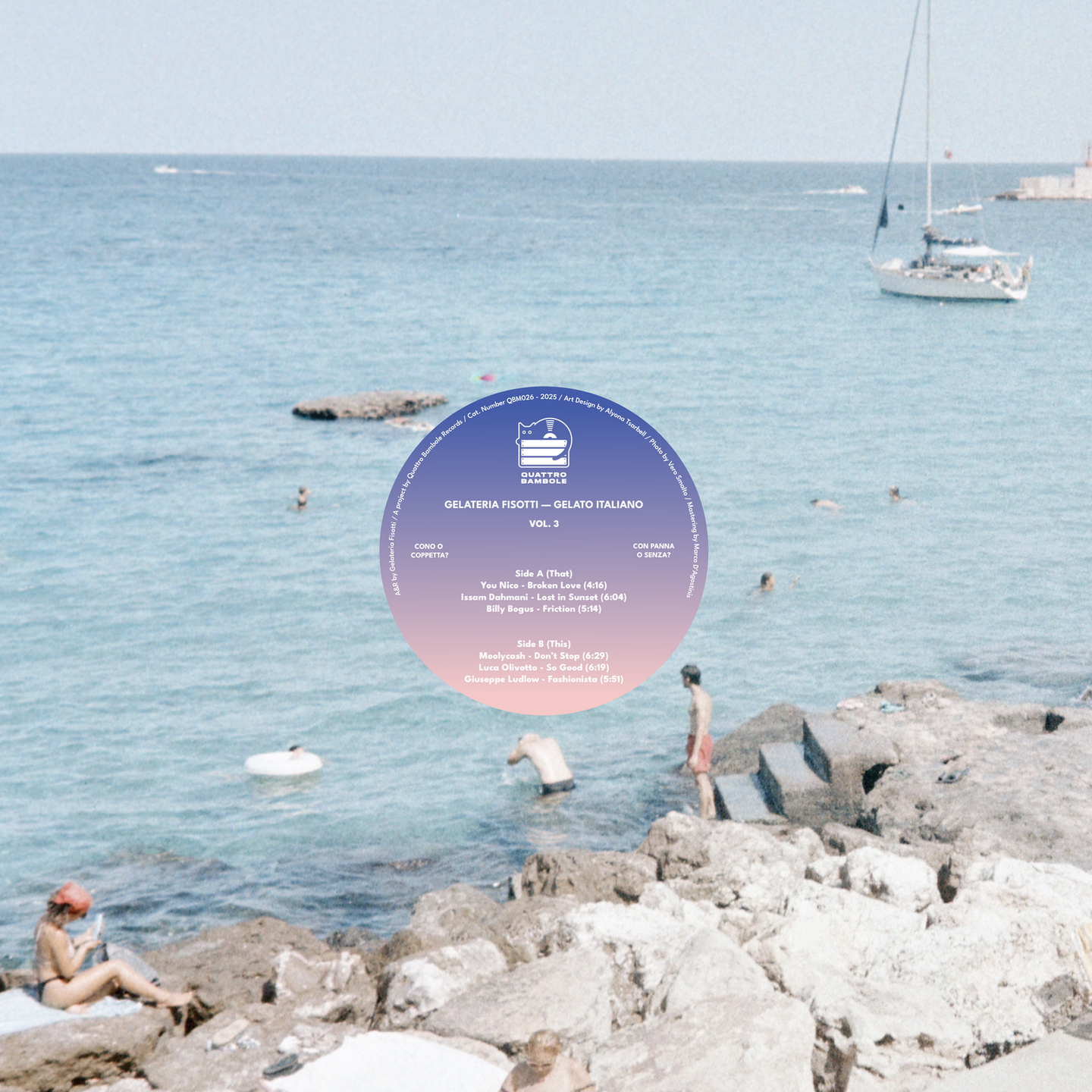 Gelateria Fisotti / Various - Gelato Italiano Vol. 3 EP | Quattro Bambole Music (QBM026) - 2 Gelateria Fisotti / Various - Gelato Italiano Vol. 3 EP | Quattro Bambole Music (QBM026) - 2