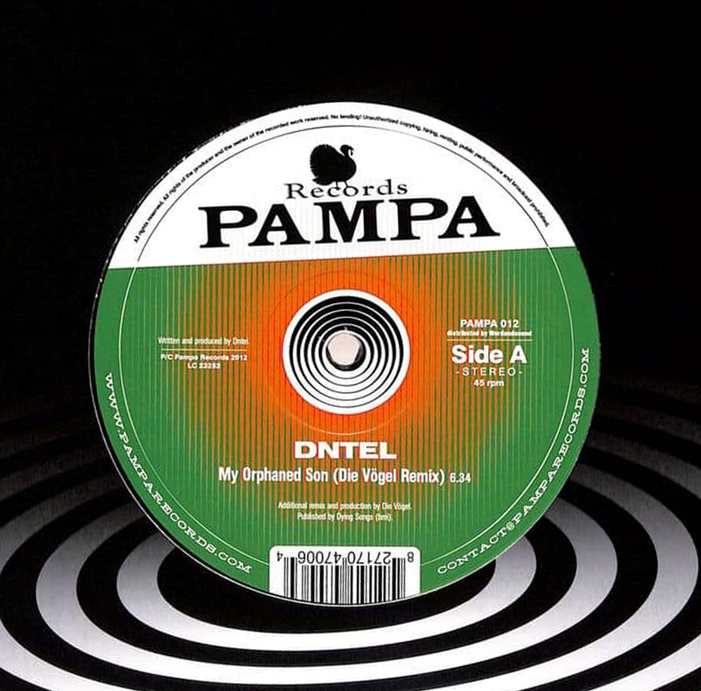 Dntel & Herbert - Remixes By Die Vögel, DJ Koze (2025 Repress) | Pampa Records (PAMPA012) - main Dntel & Herbert - Remixes By Die Vögel, DJ Koze (2025 Repress) | Pampa Records (PAMPA012) - main