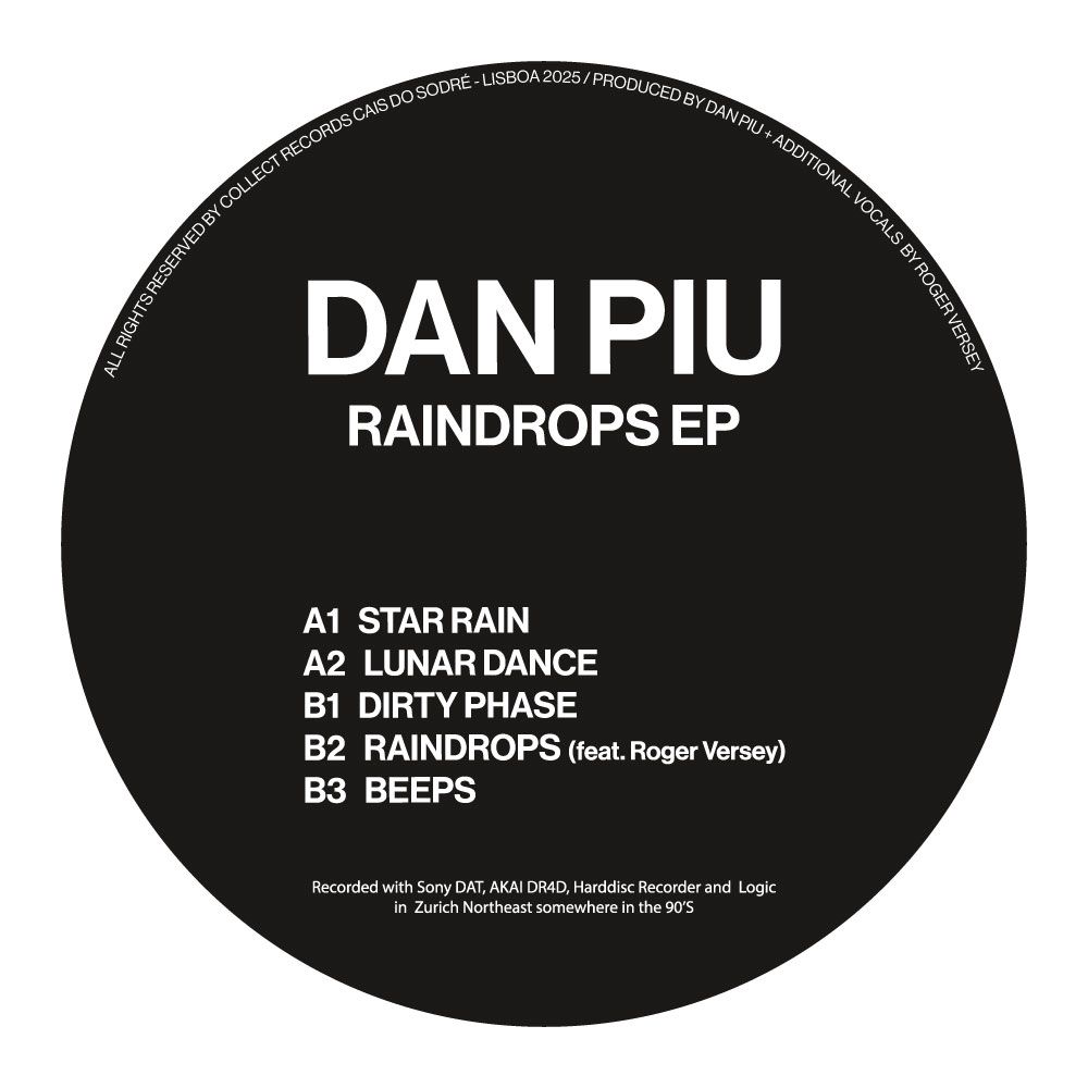 Dan Piu - Raindrops EP | Collect Records (COLL02) - main Dan Piu - Raindrops EP | Collect Records (COLL02) - main