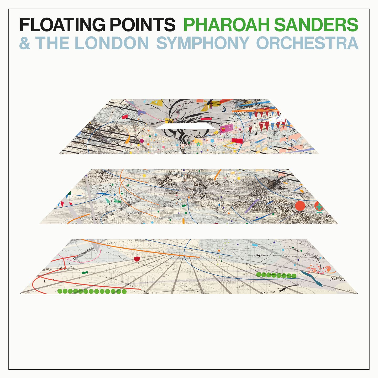 Floating Points & Pharoah Sanders & London Symphony Orchestra - Promises (Non Die Cut) (LP) | Luaka Bop (LB0097LP-NDC) - main Floating Points & Pharoah Sanders & London Symphony Orchestra - Promises (Non Die Cut) (LP) | Luaka Bop (LB0097LP-NDC) - main
