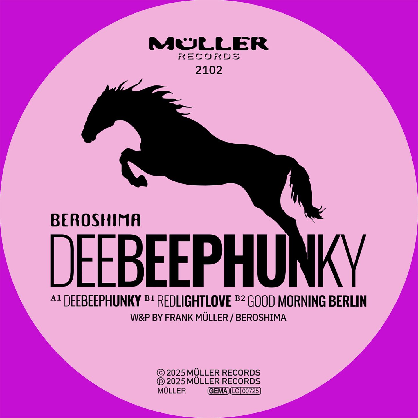 Beroshima - DeeBeePhunky | Müller Records (MULLER2102) - 2