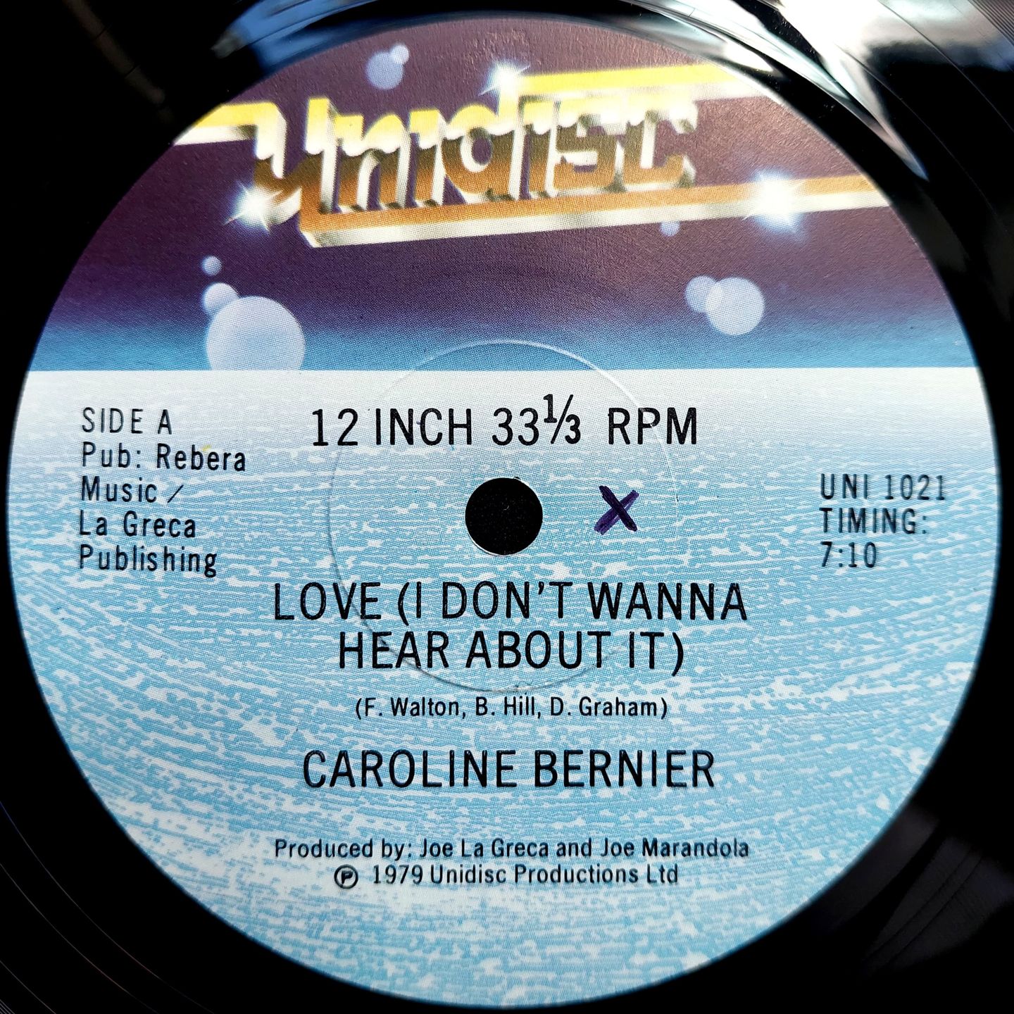 Caroline Bernier - Love (I Don't Wanna Hear About It) | Unidisc (UNI-1021) - 2 Caroline Bernier - Love (I Don't Wanna Hear About It) | Unidisc (UNI-1021) - 2