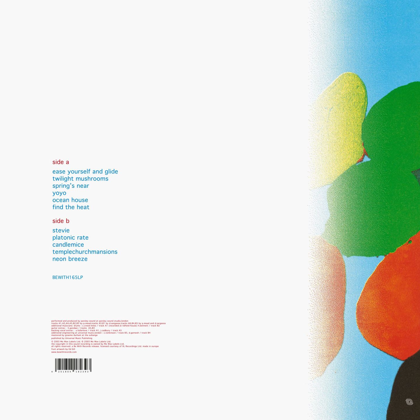 Parsley Sound - Parsley Sounds (LP) | Be With Records (BEWITH165LP) - 2 Parsley Sound - Parsley Sounds (LP) | Be With Records (BEWITH165LP) - 2