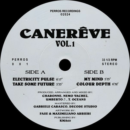 Various - Canerêve Vol.1 | Perros Recordings (PERROS001)