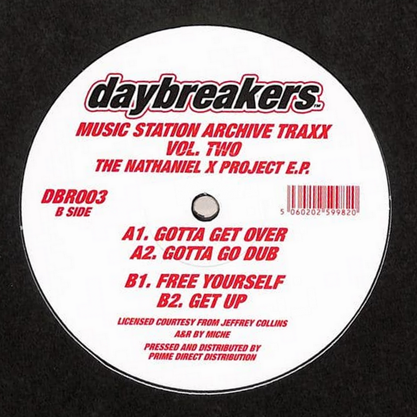 The Nathaniel X Project - Music Station Archive Traxx Vol. 2 | Daybreakers (DBR003) - main The Nathaniel X Project - Music Station Archive Traxx Vol. 2 | Daybreakers (DBR003) - main