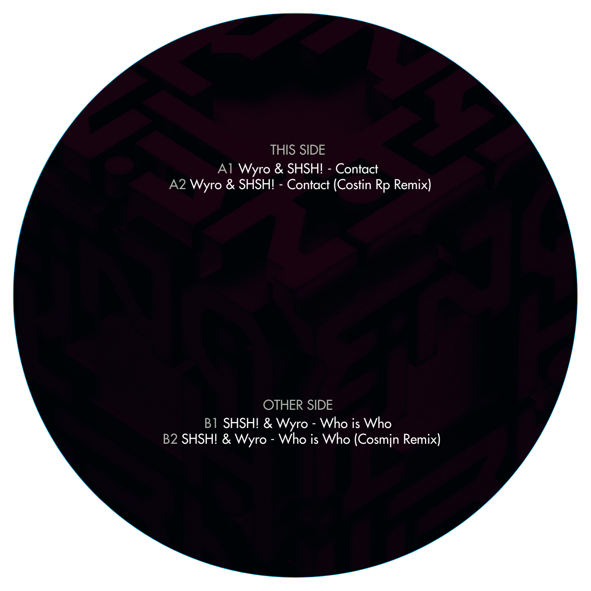 Wyro & Shsh! - Contact EP | Engineer Records (EEE007) - 3