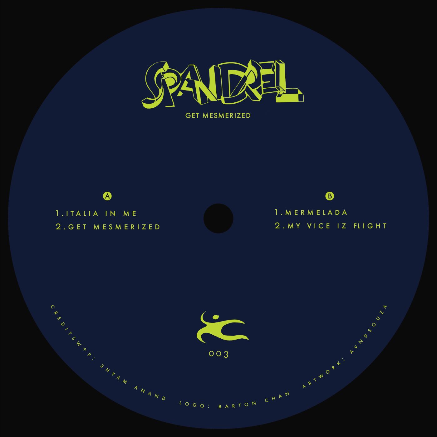 Spandrel - Get Mesmerized | Spandrel (SPANDREL003) - main Spandrel - Get Mesmerized | Spandrel (SPANDREL003) - main