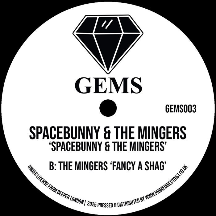 Space Bunny & The Mingers - Spacebunny / Fancy A Shag | Gems (GEMS003) - 2
