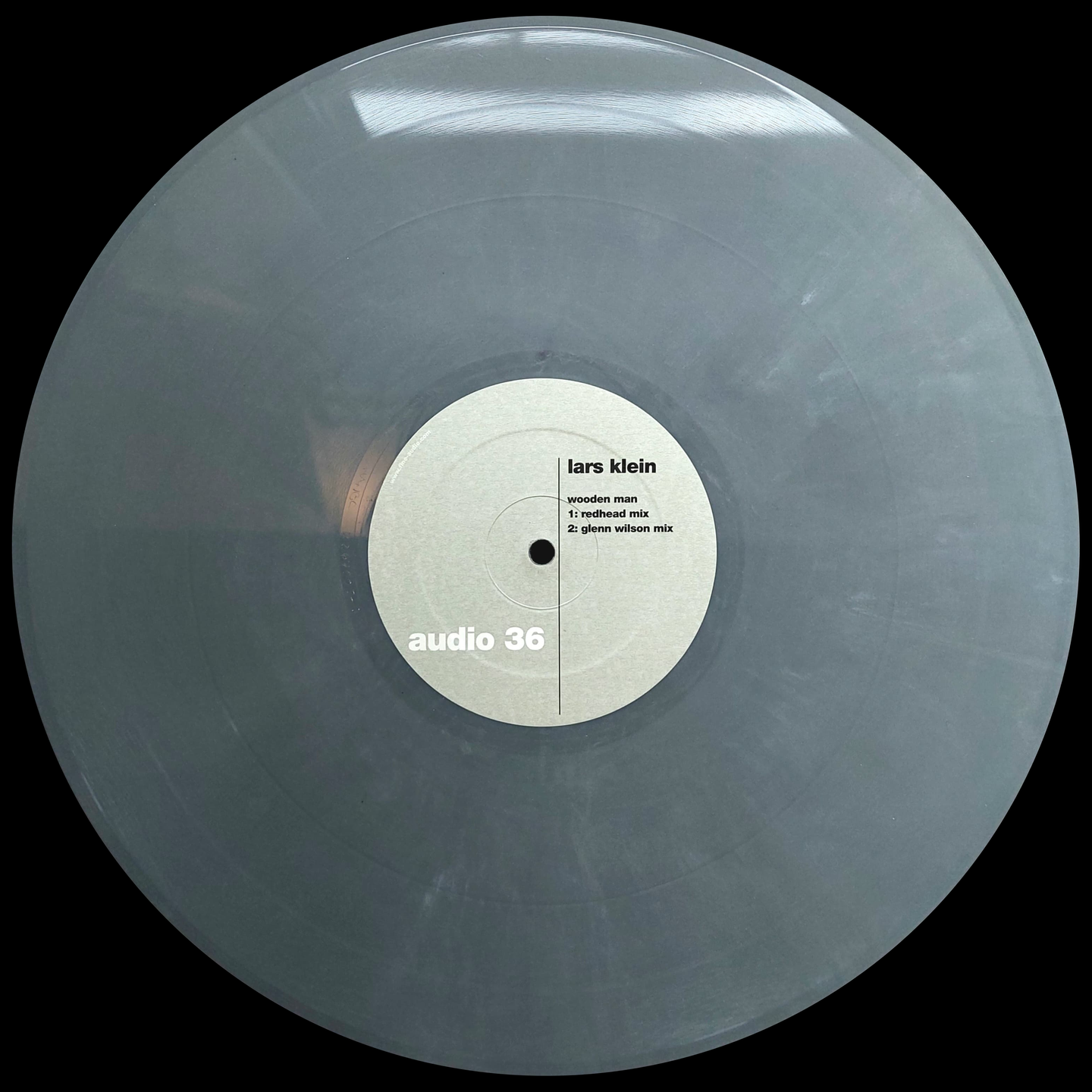 Lars Klein  &  Redhead  &  Glenn Wilson - Wooden Man (Grey Marbled Vinyl) | Fine Audio Recordings (audio 036 ltd.) - 3