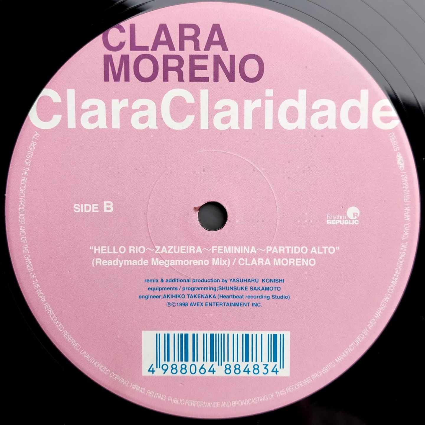 Clara Moreno & Joe Claussell & Yasuharu Konishi - Clara Claridade | Rhythm Republic (RR12-88483) - 3 Clara Moreno & Joe Claussell & Yasuharu Konishi - Clara Claridade | Rhythm Republic (RR12-88483) - 3