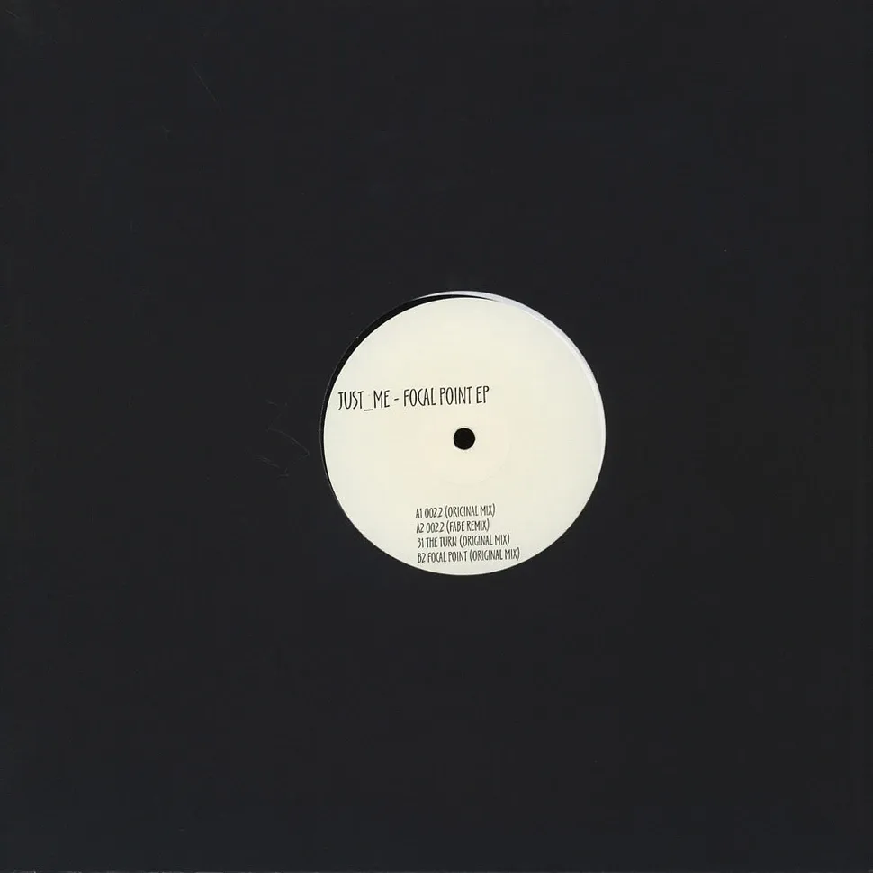 Just_Me  &  Fabe - Focal Point EP | Sobriquet Records (SOBR004) - 3