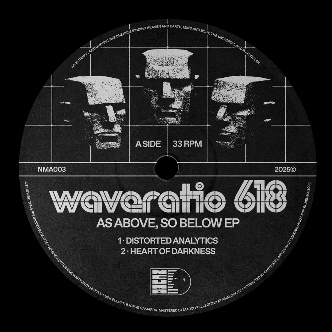 Waveratio 618 - As Above, So Below EP | Neuma Records (NMA003) | Neuma Records (NMA003) - main