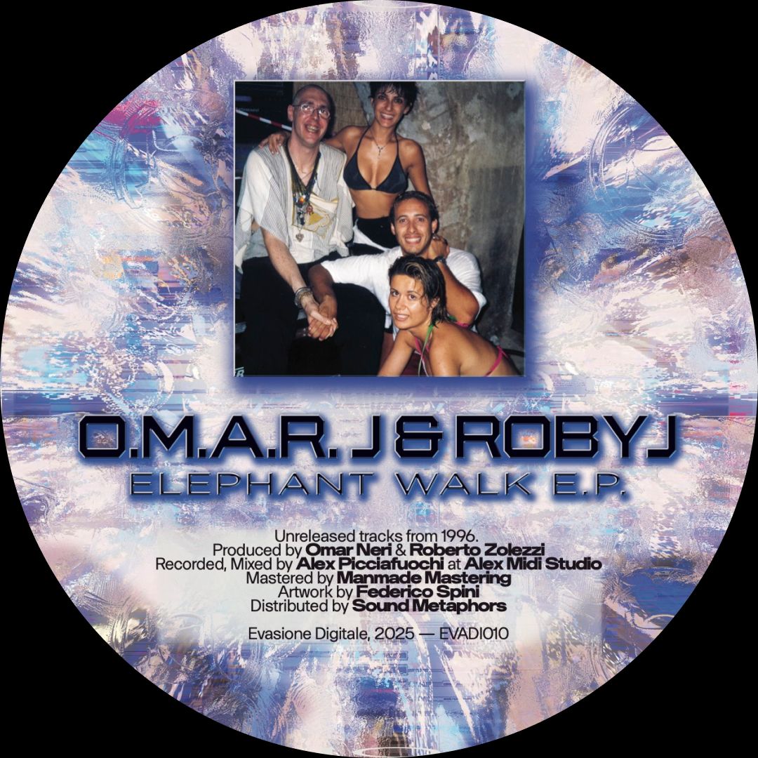 Roby J.  &  O.M.A.R. J. - Elephant Walk E.P. | Evasione Digitale (EVADI010) | Evasione Digitale (EVADI010) - 3