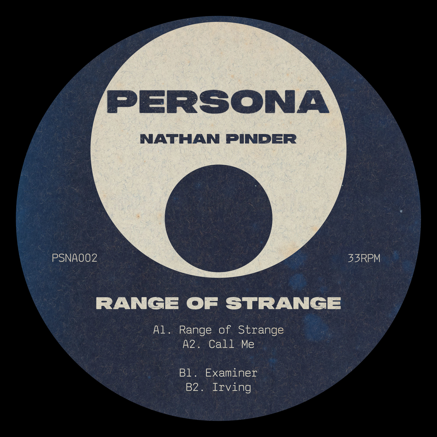 Nathan Pinder - Range of Strange | Persona (PSNA002) | Persona (PSNA002) - main