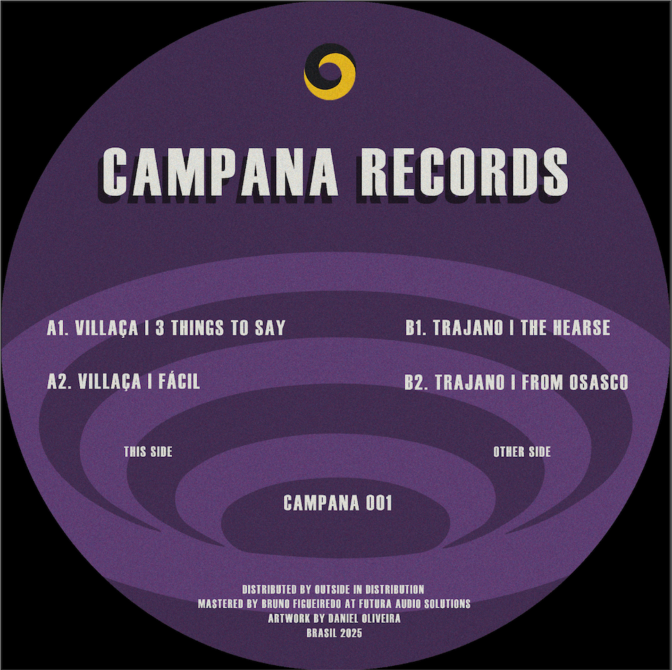 Villaça & Trajano - Campana EP | Campana Records (CMPN001) | Campana Records (CMPN001) - main Villaça & Trajano - Campana EP | Campana Records (CMPN001) | Campana Records (CMPN001) - main