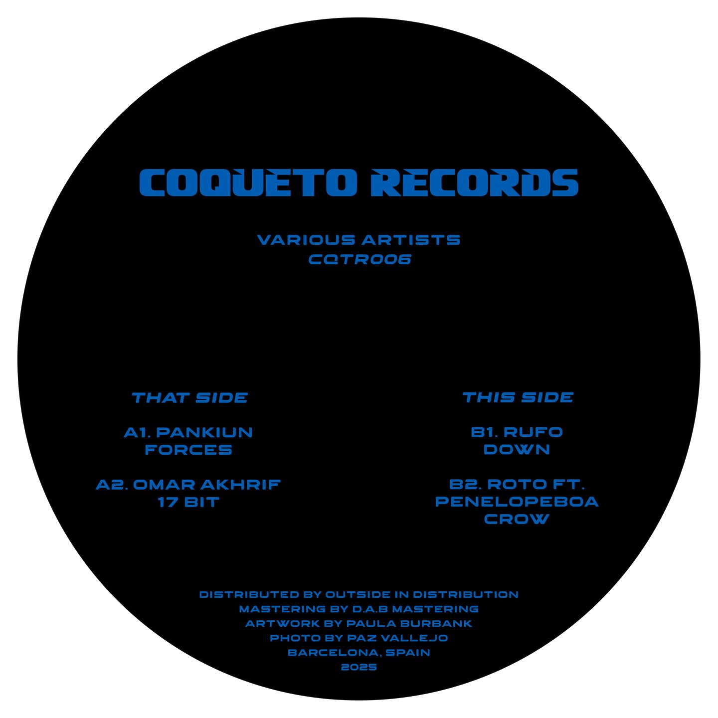Pankiun  &  Rufo  &  Omar Akhrif  &  Roto - CQTR006 | Coqueto Records (CQTR006) |  () - 2