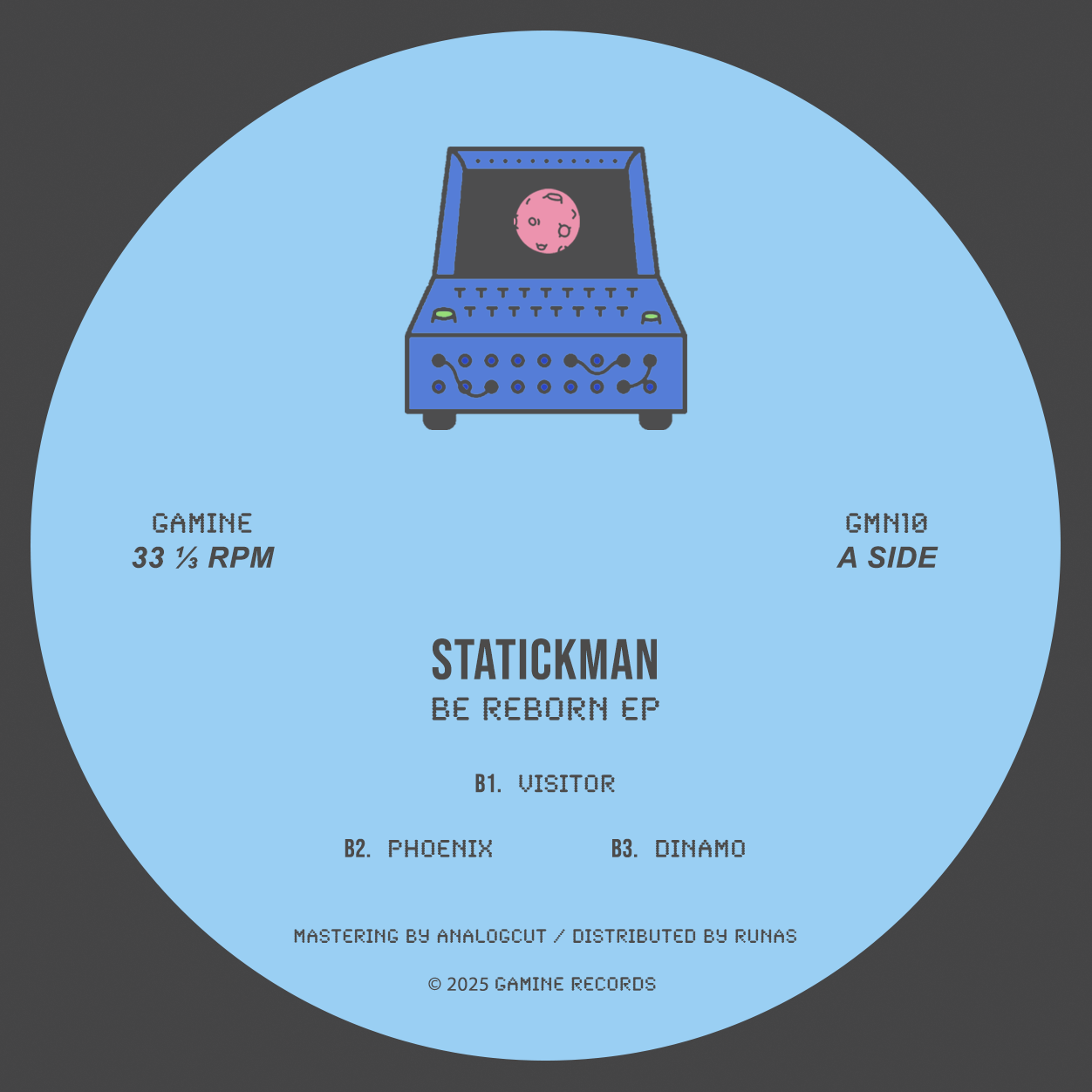 Statickman - Be Reborn EP | Gamine (GMN10) | Gamine (GMN10) - main Statickman - Be Reborn EP | Gamine (GMN10) | Gamine (GMN10) - main