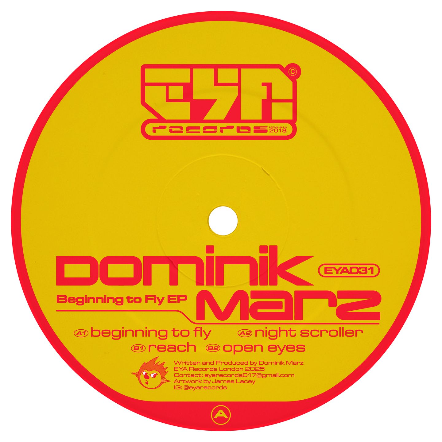 Dominik Marz - Beginning To Fly | EYA Records (EYA031) - main