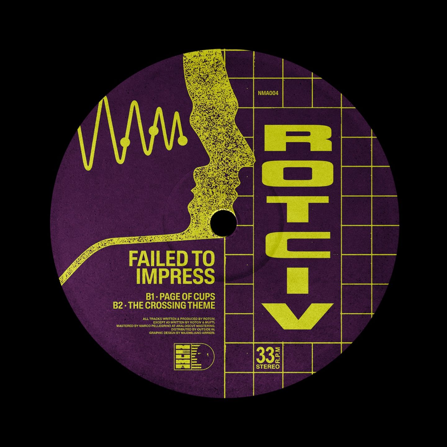 Rotciv - Failed To Impress (NMA004) | Neuma Records (NMA004) - main Rotciv - Failed To Impress (NMA004) | Neuma Records (NMA004) - main