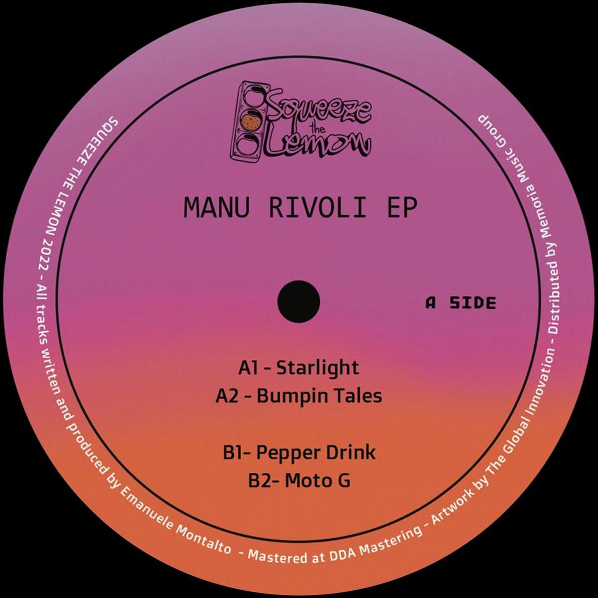 Emanuele Montalto - Manu Rivoli EP | Squeeze The Lemon (STL004) | Squeeze The Lemon (STL004) - main Emanuele Montalto - Manu Rivoli EP | Squeeze The Lemon (STL004) | Squeeze The Lemon (STL004) - main