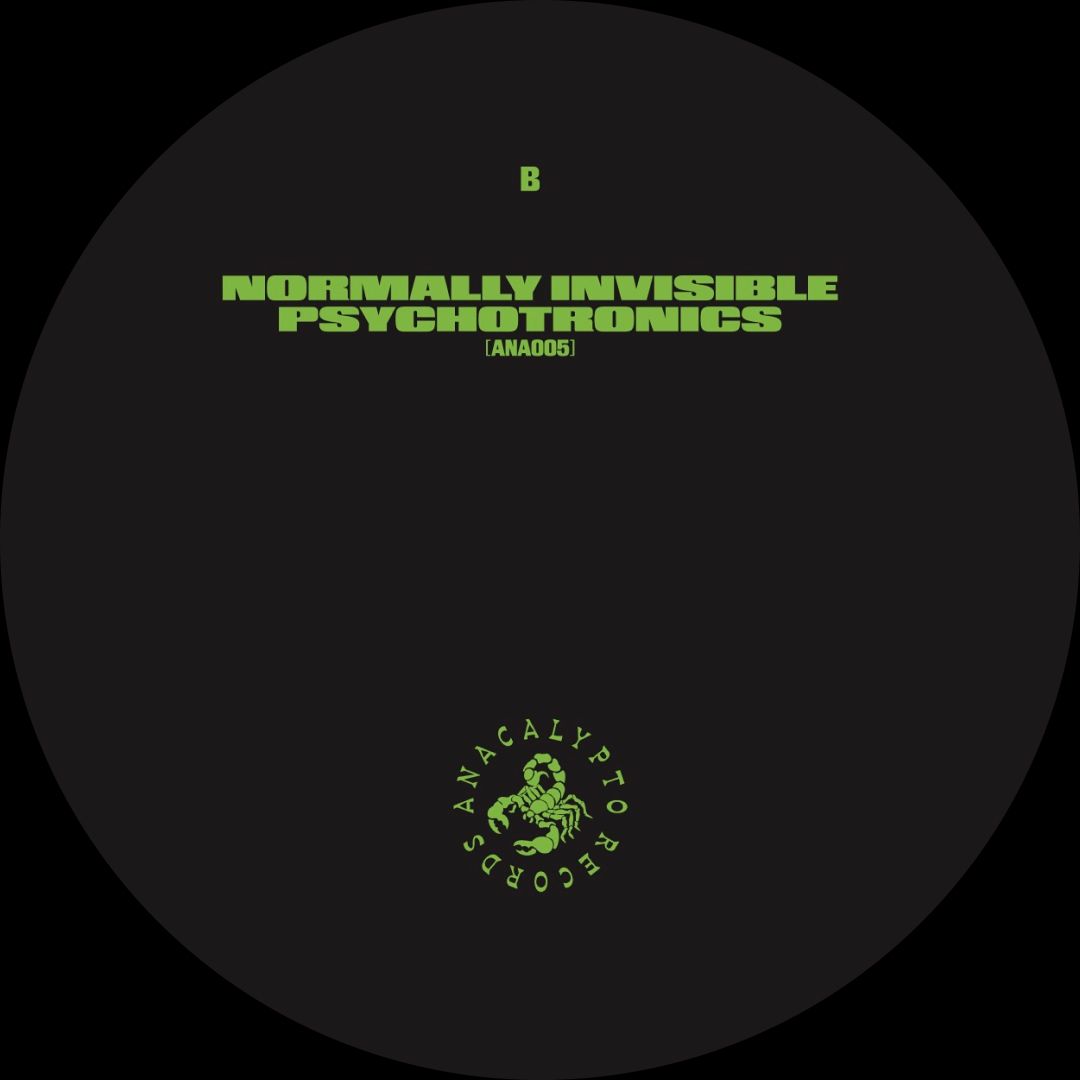 Normally Invisible - Psychotronics | Anacalypto Records (ANA005) | Anacalypto Records (ANA005) - 2