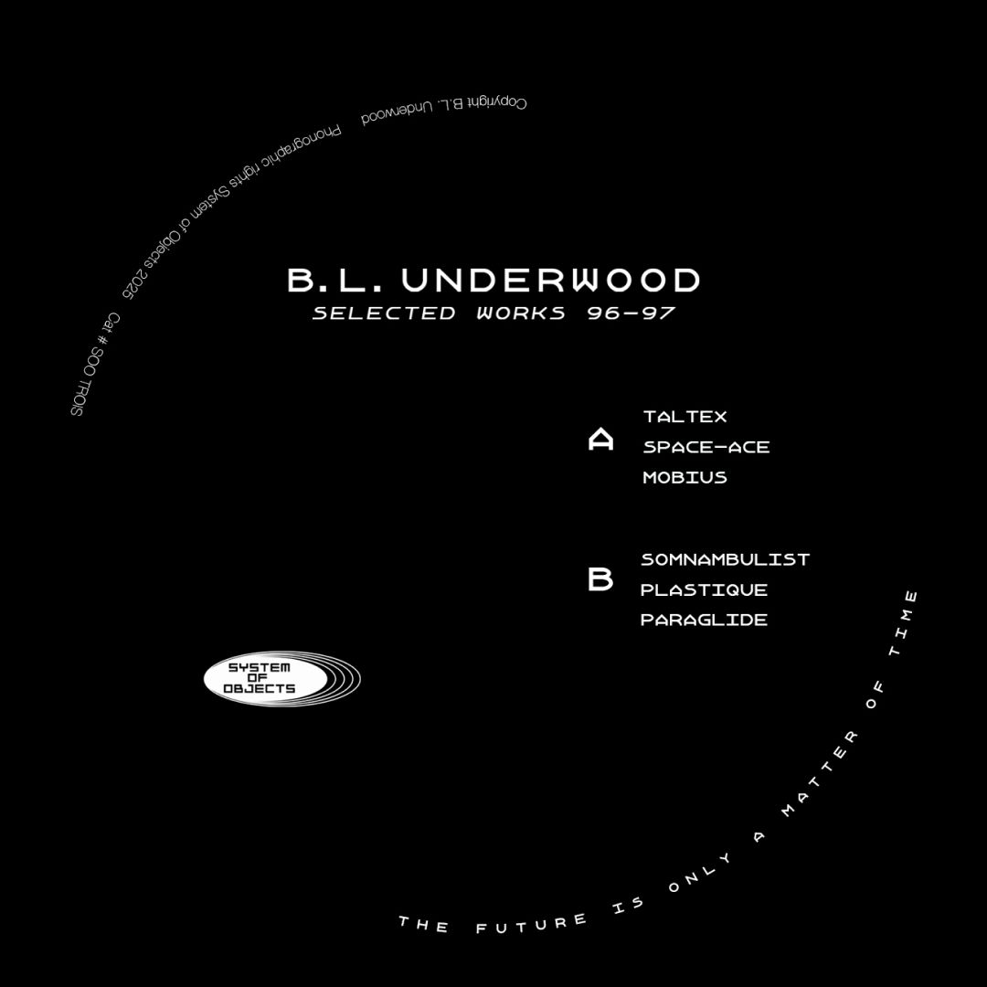 B.L. Underwood - Selected Works 96-97 | System Of Objects (SOO TROIS) | System Of Objects (SOO TROIS) - 2