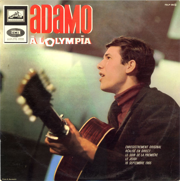 Adamo - Adamo À L'Olympia | La Voix De Son Maître (FELP 295) - main