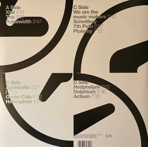 Aphex Twin - Selected Ambient Works 85-92 | Apollo (AMBLP3922) - 2 Aphex Twin - Selected Ambient Works 85-92 | Apollo (AMBLP3922) - 2
