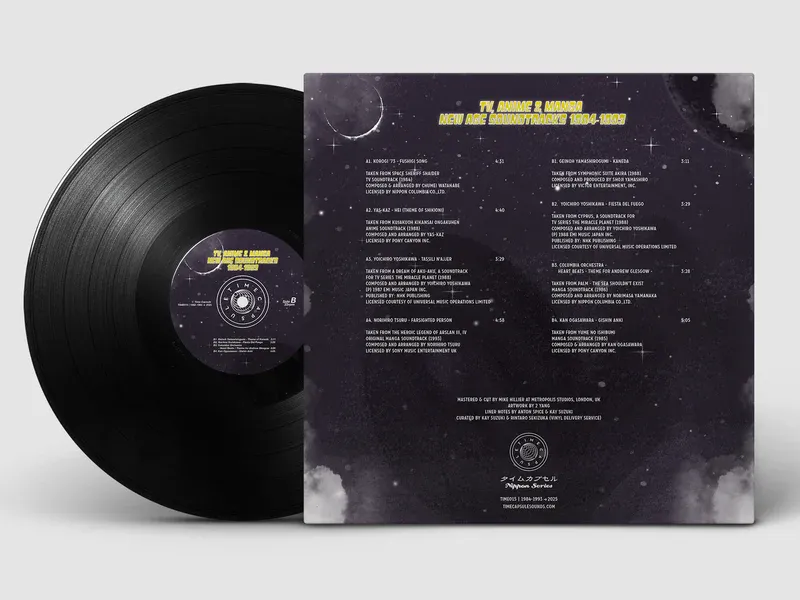 Various Artists - TV, ANIME & MANGA NEW AGE SOUNDTRACKS 1984-1993 | Time Capsule (TIME015) - 2