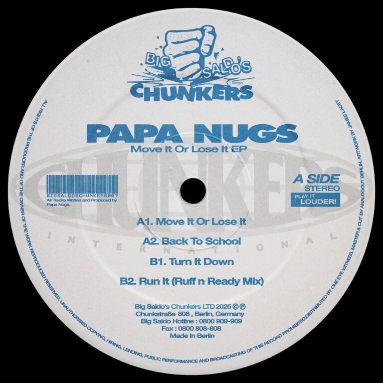 Papa Nugs - Move It Or Lose It EP | Big Saldo's Chunkers (BSC007) - main Papa Nugs - Move It Or Lose It EP | Big Saldo's Chunkers (BSC007) - main