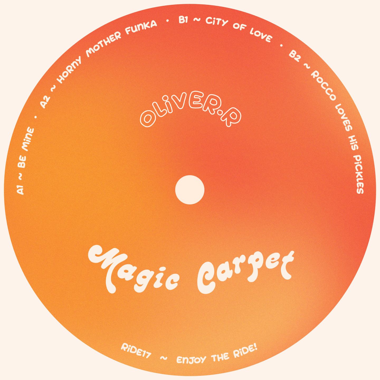 Oliver.r - Frisky Business EP | Magic Carpet (RIDE17) - main Oliver.r - Frisky Business EP | Magic Carpet (RIDE17) - main