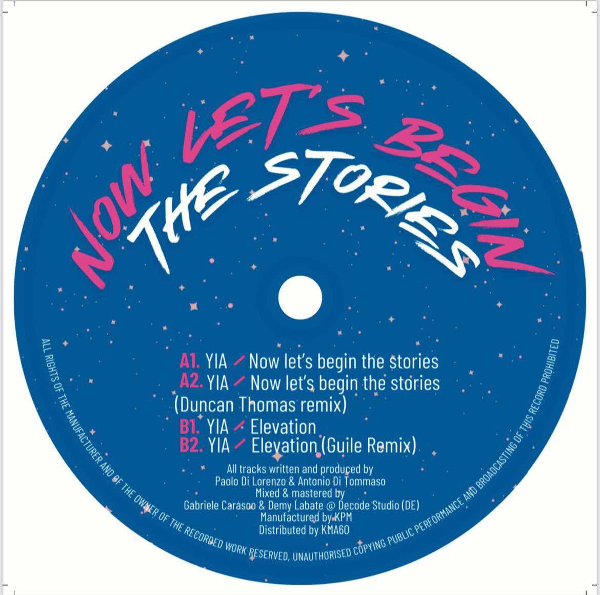 Yes I Am - Now Let's Begin The Stories | Yes I Am Recordings (YIA002)