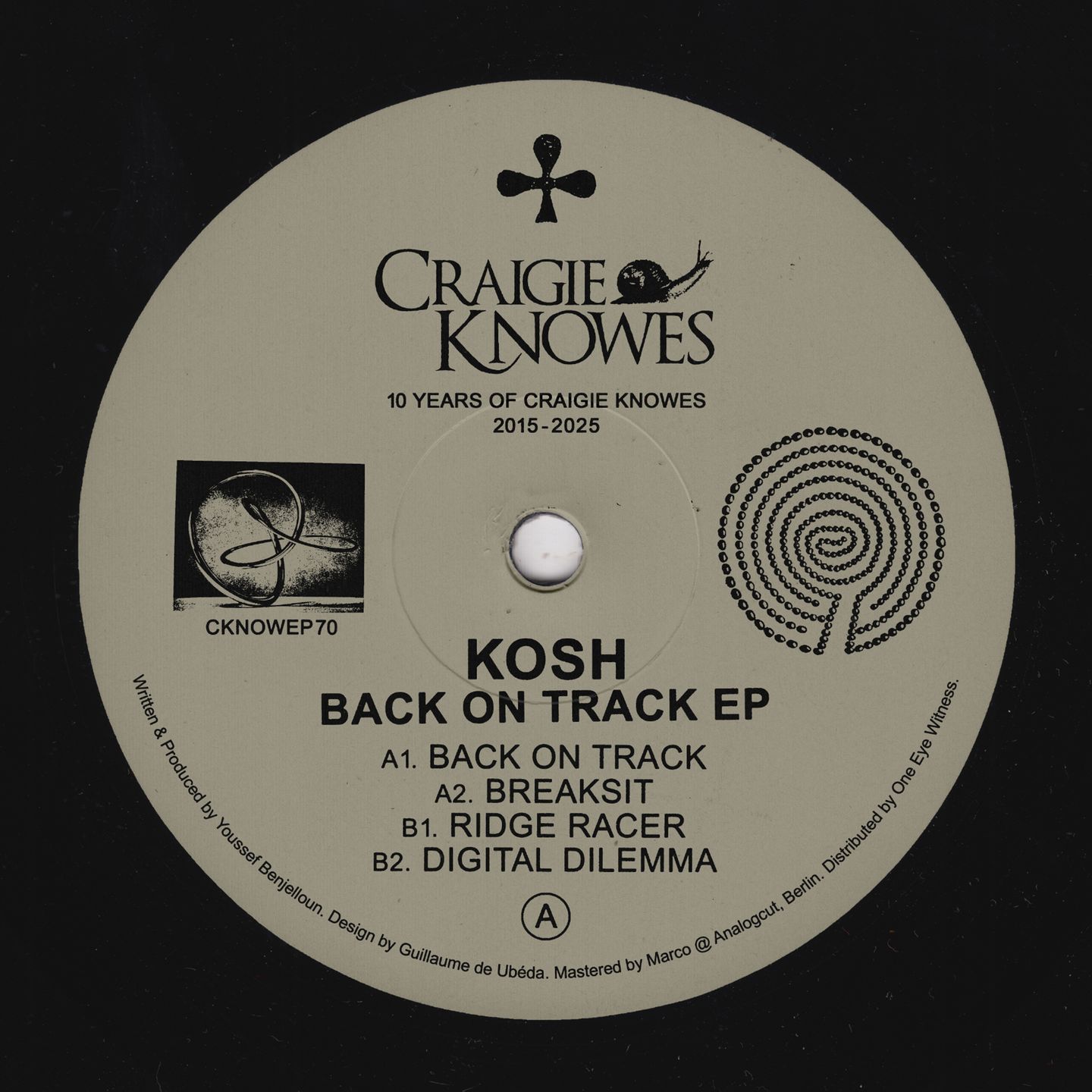 - Back on Track EP | Craigie Knowes (CKNOWEP70) - main - Back on Track EP | Craigie Knowes (CKNOWEP70) - main