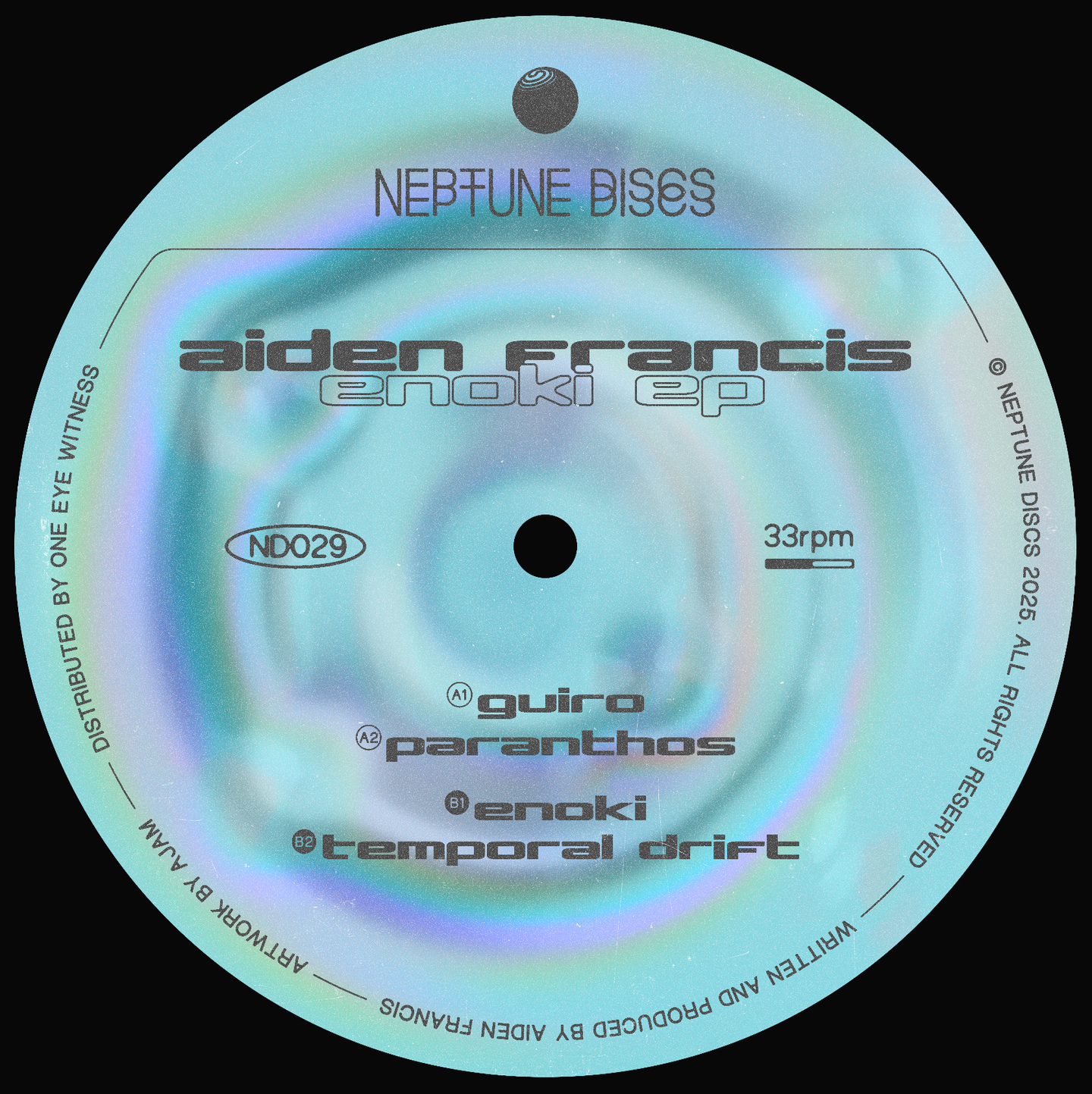 Aiden Francis - Enoki EP | Neptune Discs (ND029) - main