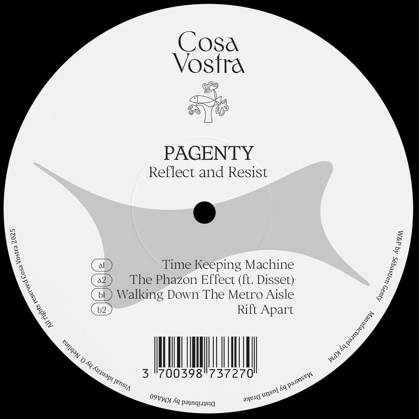 Pagenty - Reflect and Resist | Cosa Vostra (VOSTRA009) - main Pagenty - Reflect and Resist | Cosa Vostra (VOSTRA009) - main
