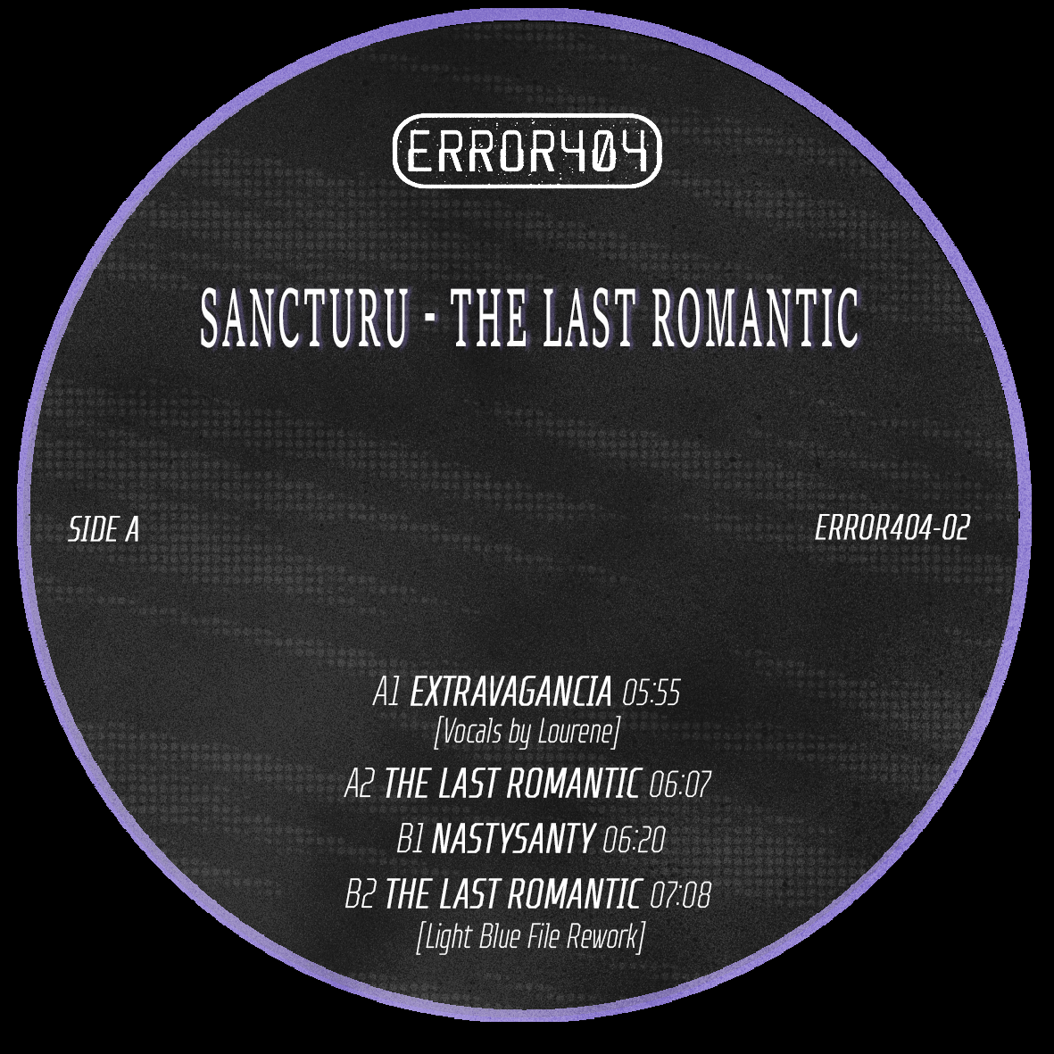 Sancturu - The Last Romantic | Error 404 Records (ERROR404-02) - 2