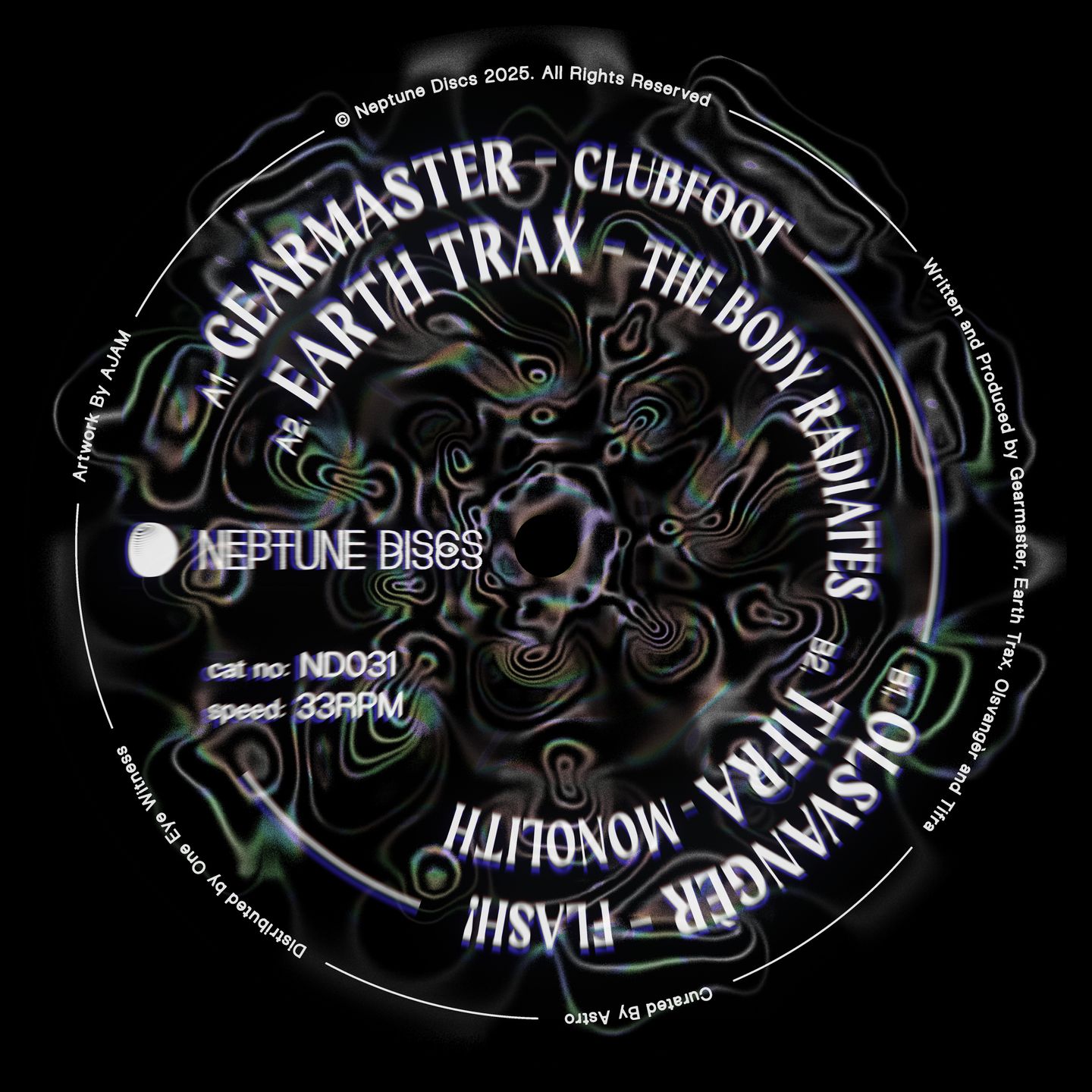 Tifra  &  Earth Trax  &  Gearmaster  &  Olsvangèr - Various Artist — Vol. 11 | Neptune Discs (ND031) - main