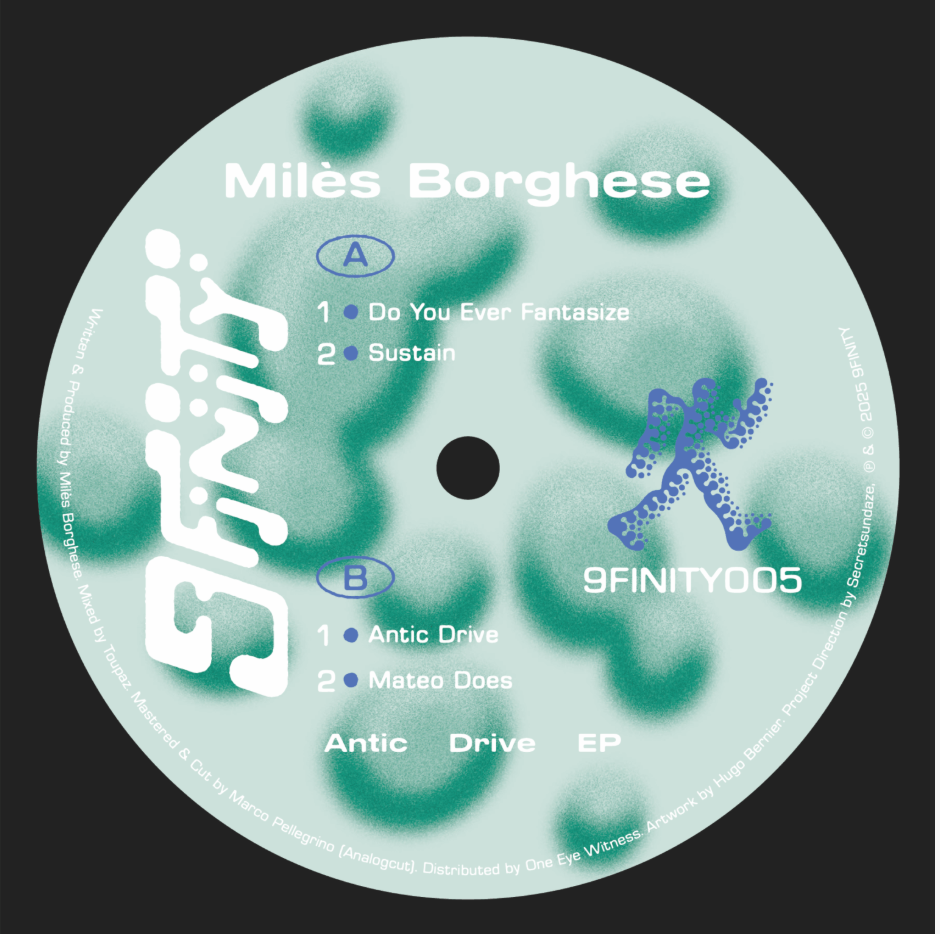 Milès Borghese - Antic Drive EP | 9FINITY (9FINITY005) - main