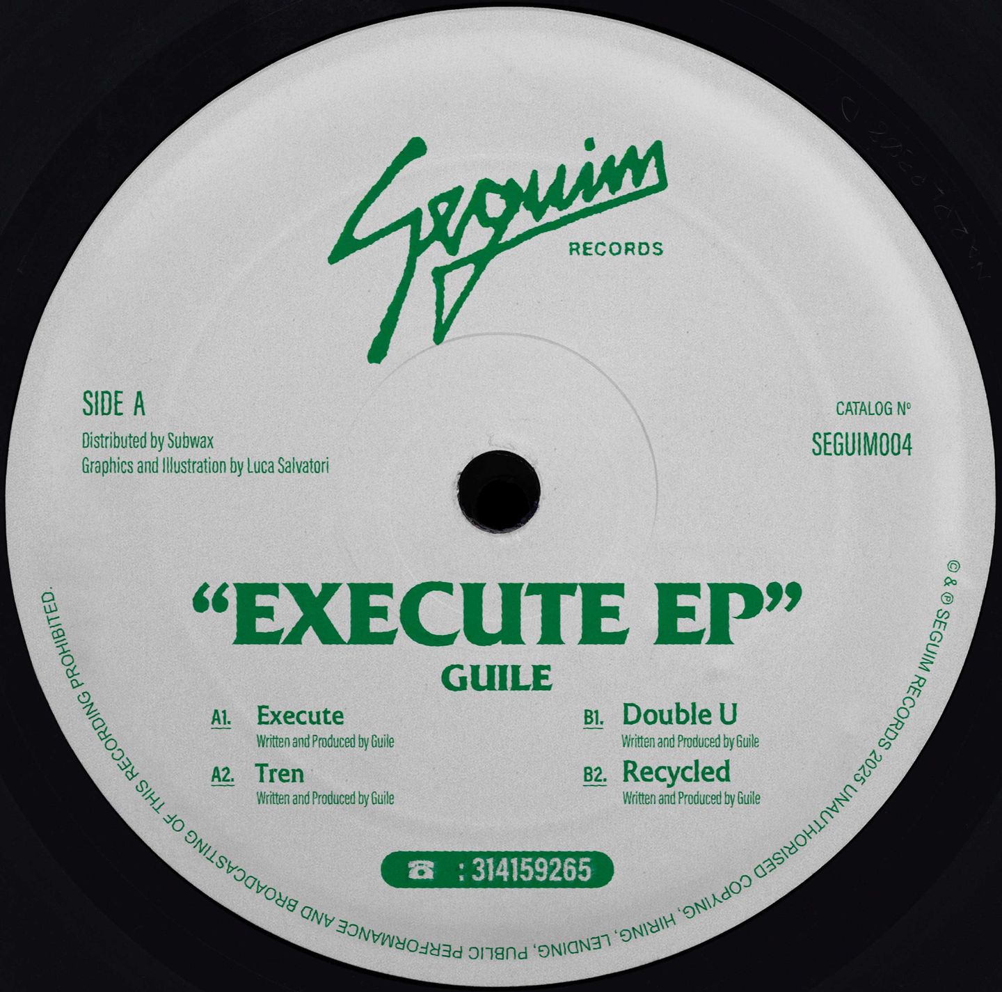 Guile - Execute EP | SEGUIM Records (SEGUIM004) - main