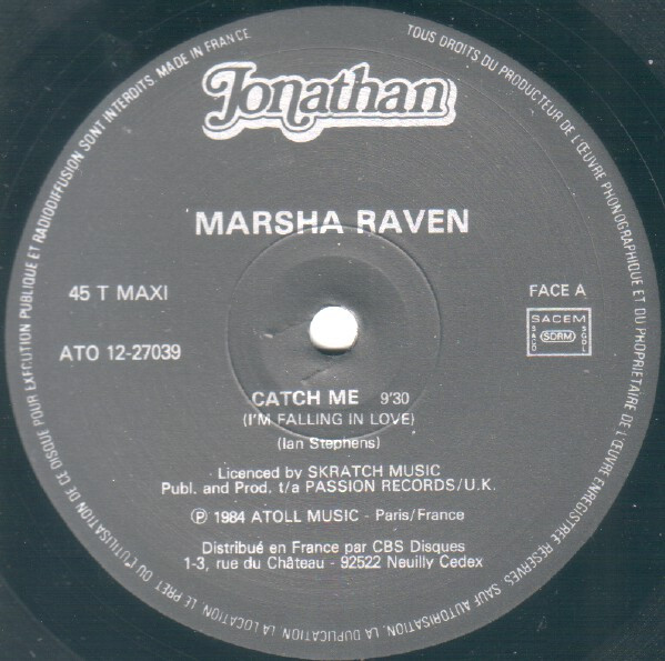 Marsha Raven - Catch Me (I'm Falling In Love) | Jonathan (ATO 12-27039) - 3 Marsha Raven - Catch Me (I'm Falling In Love) | Jonathan (ATO 12-27039) - 3