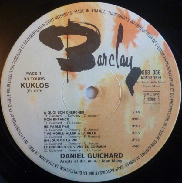 Daniel Guichard - Daniel Guichard | Kuklos Corp (598 056) - 7