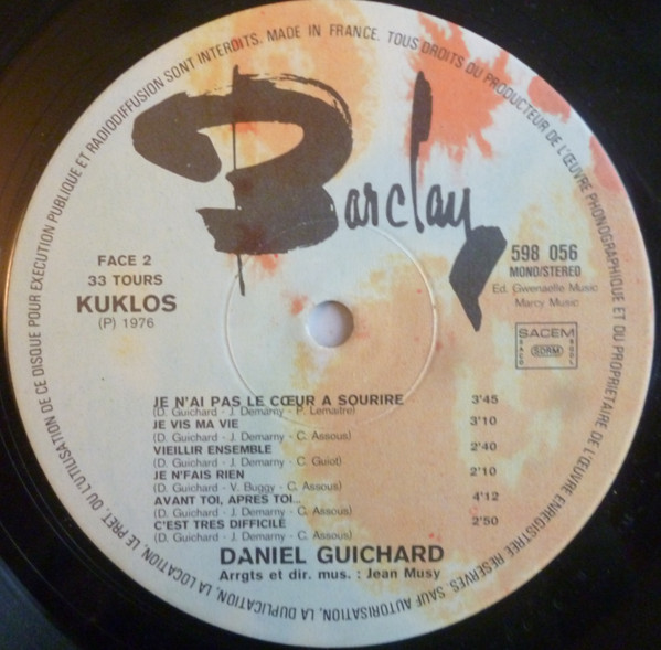 Daniel Guichard - Daniel Guichard | Kuklos Corp (598 056) - 6