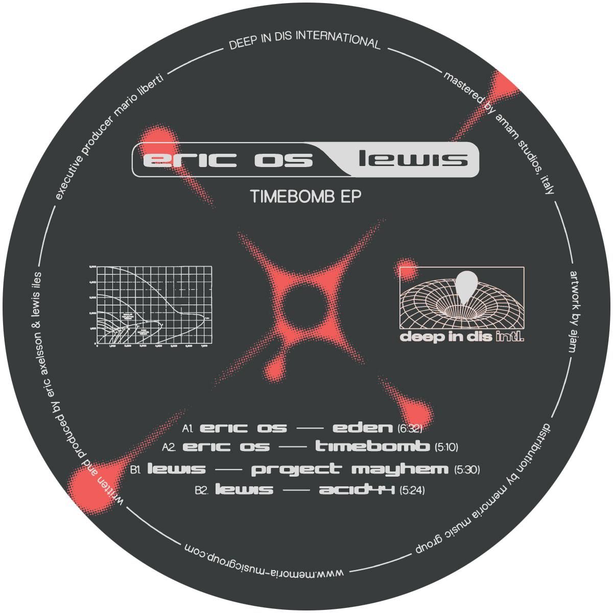 Eric OS , Lewis - Timebomb EP | Deep In Dis Intl. (DIDWAX003) Eric OS , Lewis - Timebomb EP | Deep In Dis Intl. (DIDWAX003)
