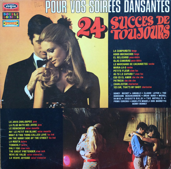 Various - 24 Succès De Toujours (Pour Vos Soirées Dansantes) | Disques Vogue (CLVLX. 540) - main