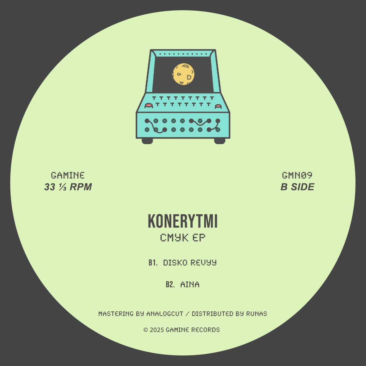 Konerytmi - CMYK EP | Gamine (GMN09) - 2 Konerytmi - CMYK EP | Gamine (GMN09) - 2