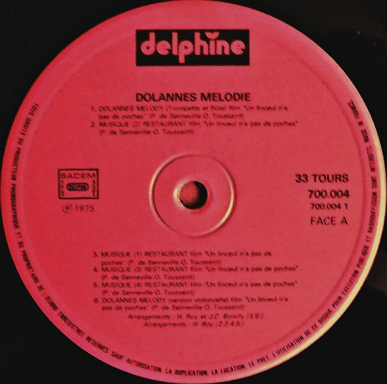 Jean-Claude Borelly - Dolannes Melodie | Delphine (700 004) - 4 Jean-Claude Borelly - Dolannes Melodie | Delphine (700 004) - 4