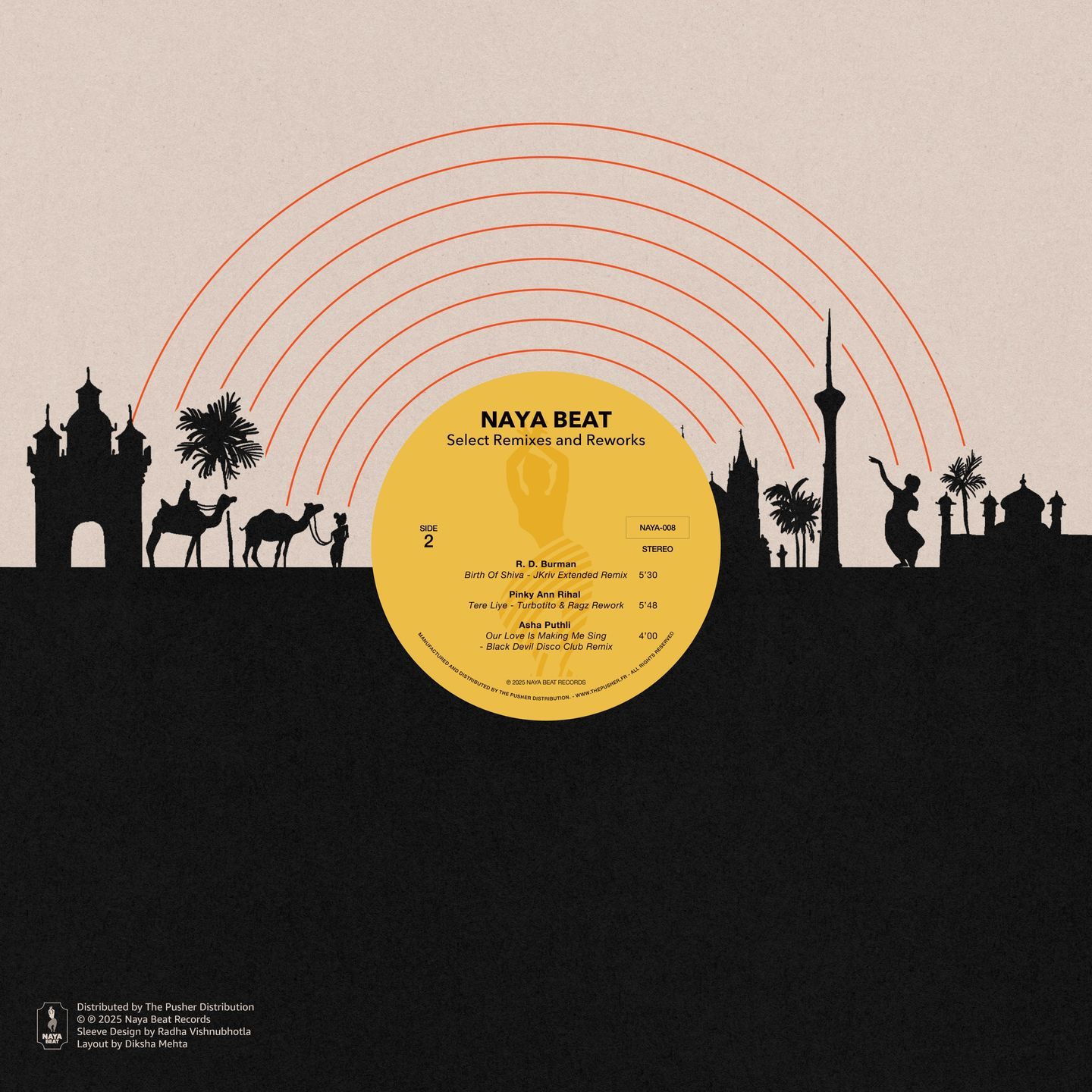 Various - Select Remixes & Reworks | Naya Beat Records (NAYA 008) - 2 Various - Select Remixes & Reworks | Naya Beat Records (NAYA 008) - 2
