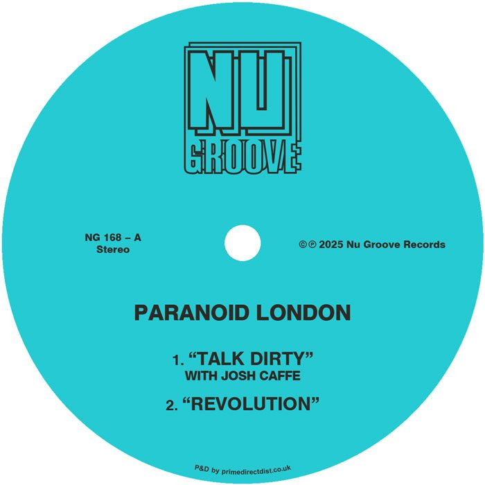Paranoid London - Talk Dirty | Nu Groove Records (NG 168) - 3