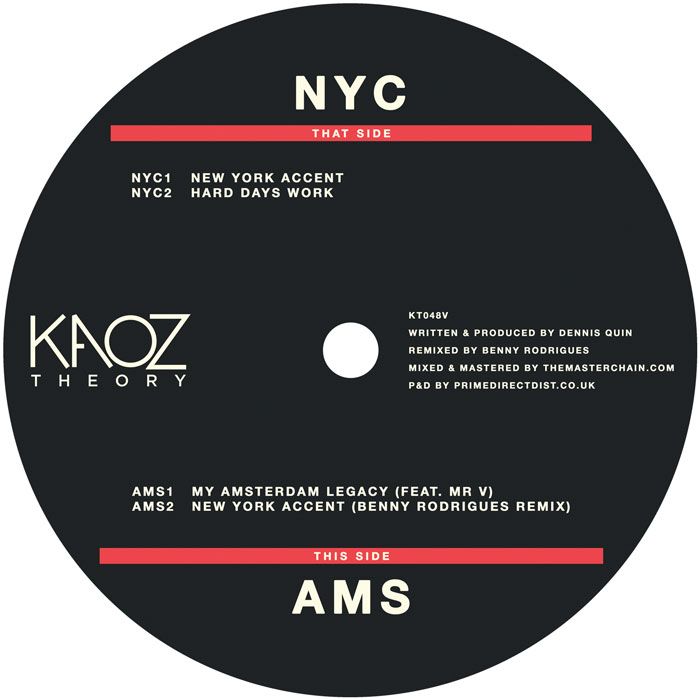 Dennis Quin - New York to Amsterdam | Kaoz Theory (KT048V) - 3